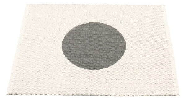 Tamno sivi unutarnji i vanjski tepih 70x90 cm Vera Charcoal – Pappelina