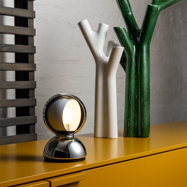 Stolne Lampa Artemide, Eclisse, Metalik, Dnevna soba, Metal, Dizajn