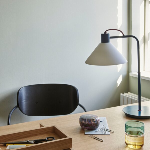 Stolne Lampa Hübsch, Spot, Plava, Dnevna soba, Metal, Dizajn