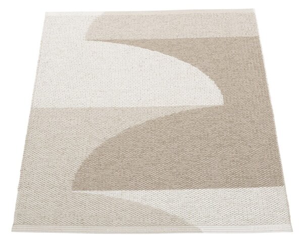 Bež unutarnji i vanjski tepih 70x90 cm Hill Dark Linen – Pappelina