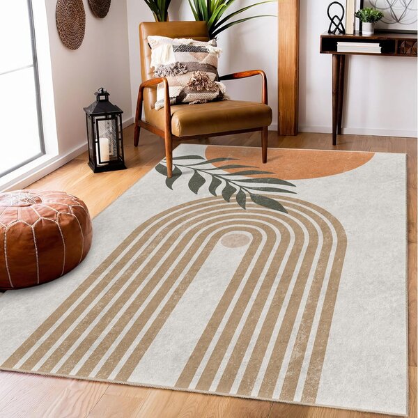 Krem perivi tepih 80x150 cm Dot Arch – Mila Home