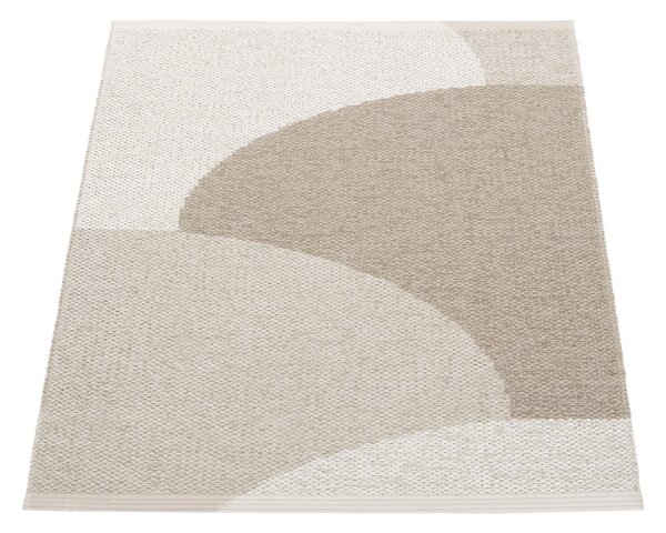 Bež unutarnji i vanjski tepih 70x90 cm Hill Dark Linen – Pappelina