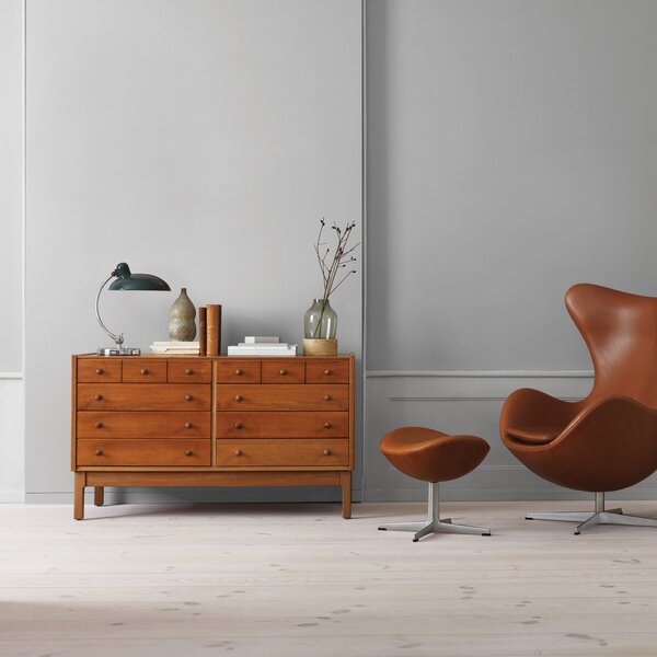 Stolne Lampa FRITZ HANSEN, Kaiser Idell 6631-T Luxus, Zelena, Dnevna soba, Metal, Dizajn