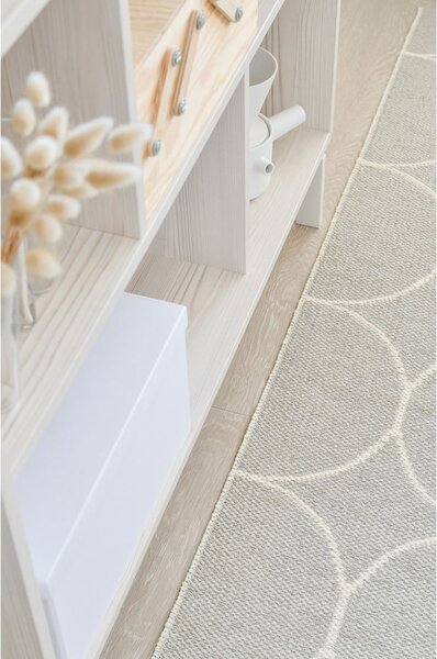 Krem unutarnja i vanjska staza 70x200 cm Boo Linen – Pappelina