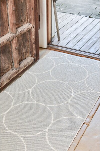 Krem unutarnja i vanjska staza 70x200 cm Boo Linen – Pappelina