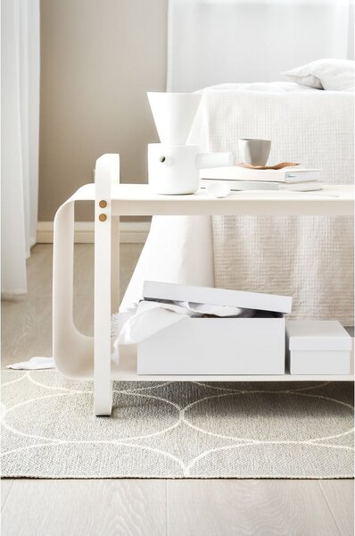 Krem unutarnja i vanjska staza 70x200 cm Boo Linen – Pappelina