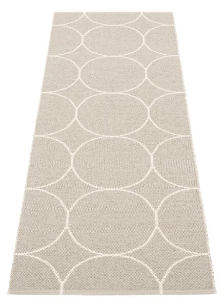 Krem unutarnja i vanjska staza 70x200 cm Boo Linen – Pappelina