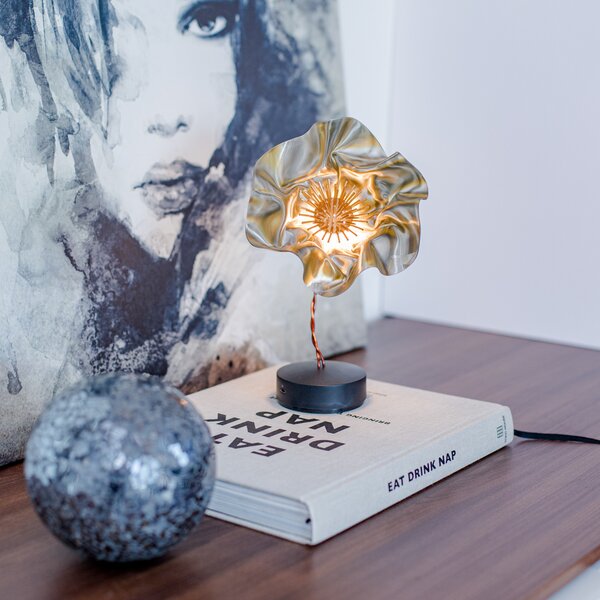Stolne Lampa Slamp, LaFleur, prigušiv, Zlato / mjed, Dnevna soba, Plastika, Dizajn