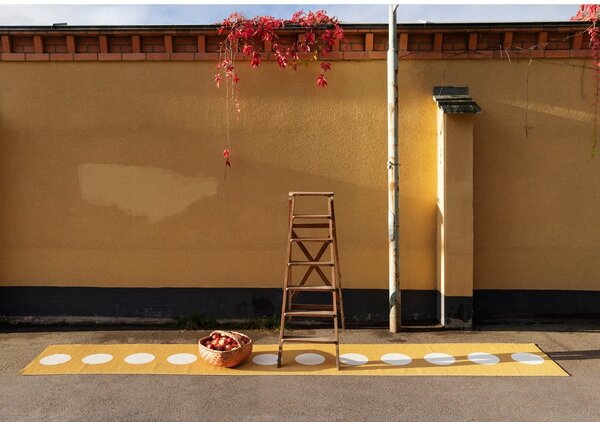 Oker žuta unutarnja i vanjska staza 70x225 cm Vera Ochre – Pappelina