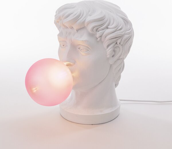 Stolne Lampa SELETTI, Wonder Times, Bijela, Dnevna soba, Plastika, Dizajn
