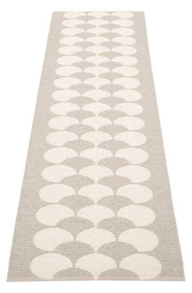 Krem unutarnja i vanjska staza 70x250 cm Poppy Linen – Pappelina