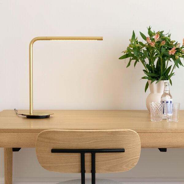 Stolne Lampa UMAGE, Omni, prigušiv, Zlato / mjed, Dnevna soba, Metal, Dizajn