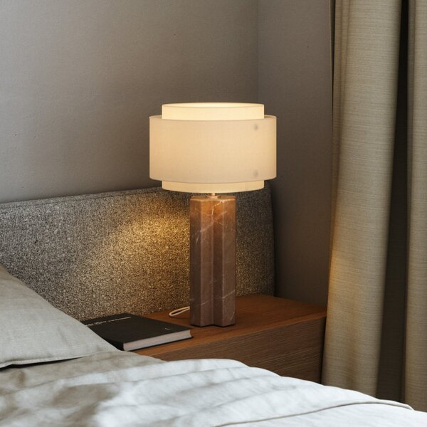 Stolne Lampa DFTP by Nordlux, Takai, Bež, Spavaća soba, Kamen, Dizajn