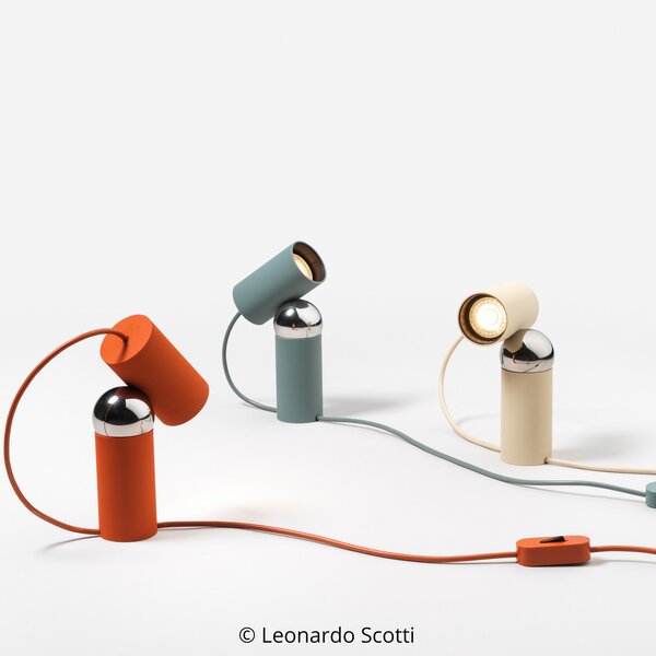 Stolne Lampa FLOS, Bilboquet, Bež, Dnevna soba, Plastika, Dizajn