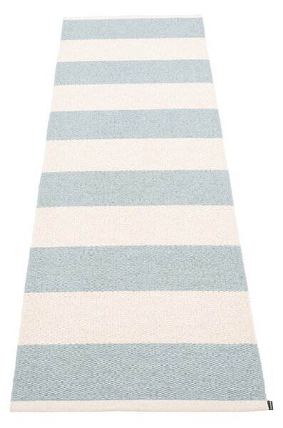 Svijetlo plava/krem unutarnja i vanjska staza 70x225 cm Bob Blue Fog – Pappelina