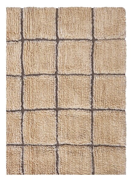 Ručno rađena vunena staza jantarna 80x230 cm Mosaic Amber – Lorena Canals