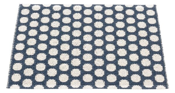 Tamno plavi unutarnji i vanjski tepih 70x50 cm Noa Dark Blue – Pappelina