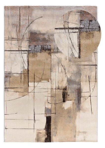 Sivi/bež tepih 133x190 cm Beruti – Universal