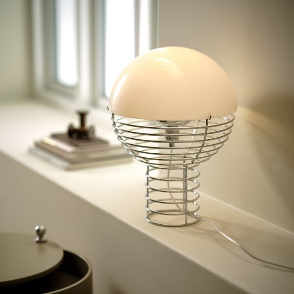 Stolne Lampa Verpan, Wire Small, Metalik, Dnevna soba, Metal, Dizajn