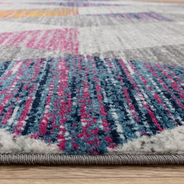 Crveni tepih 120x170 cm Muse Harlequin Pink – Asiatic Carpets