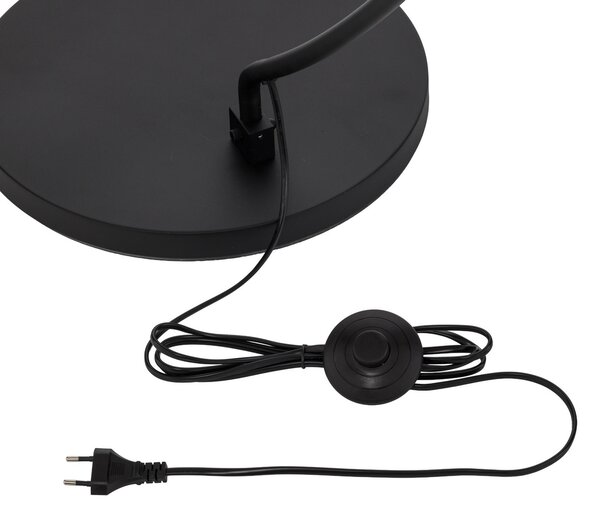 Podne Lampa Lindby, Jonera, Crno, Dnevna soba, Metal, Stanovanje mladih