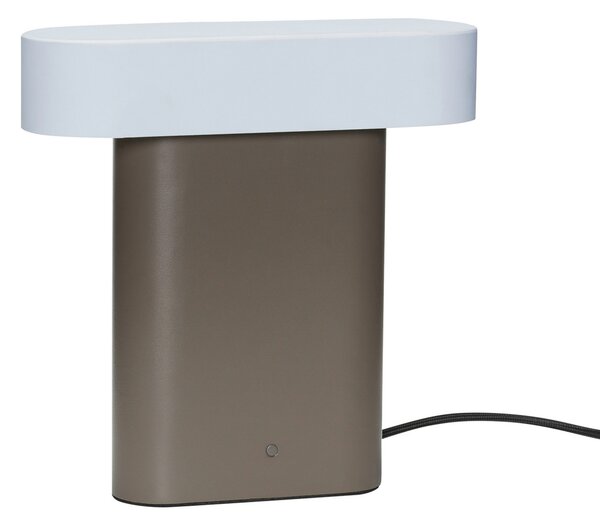 Stolne Lampa Hübsch, Sleek, prigušiv, Smeđa / hrđa, Dnevna soba, Metal, Dizajn