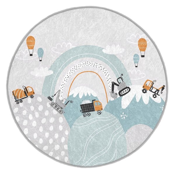 Periv dječji tepih ø150 cm Snowy Hills – Mila Home