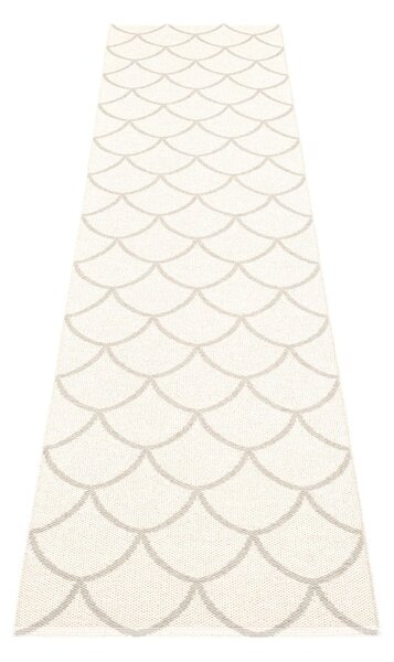 Krem unutarnja i vanjska staza 70x300 cm Kotte Linen – Pappelina