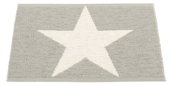 Svijetlo sivi unutarnji i vanjski tepih 70x50 cm Viggo Warm Grey – Pappelina