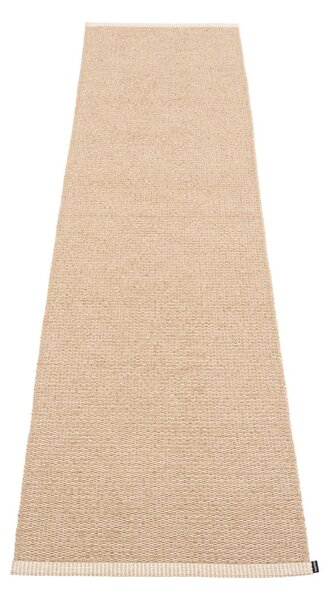 Bež unutarnja i vanjska staza 60x250 cm Mono Light Nougat – Pappelina