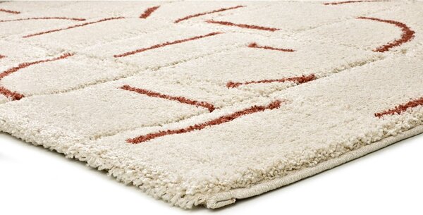 Ciglasti/krem tepih 160x230 cm Brenda – Universal