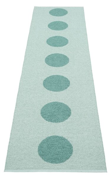 Tirkizna unutarnja i vanjska staza 70x280 cm Vera Pop Jade – Pappelina
