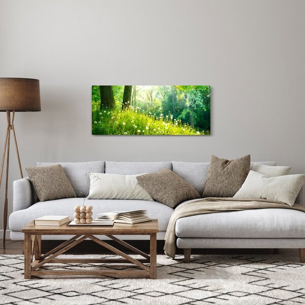 Slika - Čarobna livada puna maslačaka (120x50 cm)