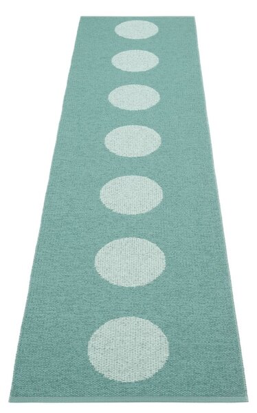Tirkizna unutarnja i vanjska staza 70x280 cm Vera Pop Jade – Pappelina