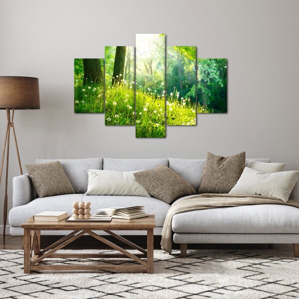 Slika - Čarobna livada puna maslačaka (150x105 cm)