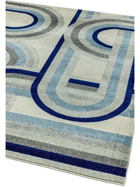 Tepih prljavo plavi 120x170 cm Nova Retro Blue – Asiatic Carpets
