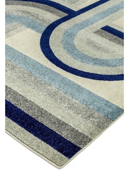 Tepih prljavo plavi 120x170 cm Nova Retro Blue – Asiatic Carpets