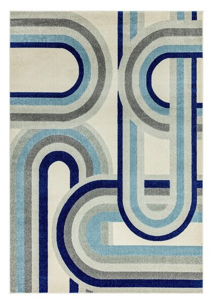 Tepih prljavo plavi 120x170 cm Nova Retro Blue – Asiatic Carpets