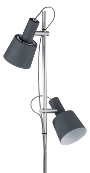 Podne Lampa Paulmann, Haldar, Sivo, Dnevna soba, Metal, Moderan