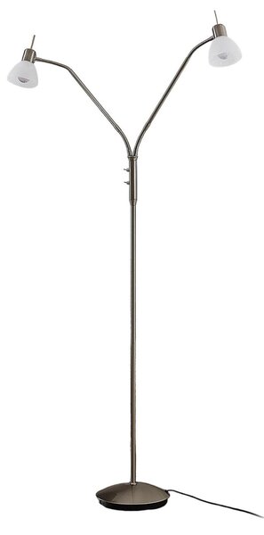 Podne Lampa Lindby, Gwendolin, Metalik, Dnevna soba, Metal, Moderan