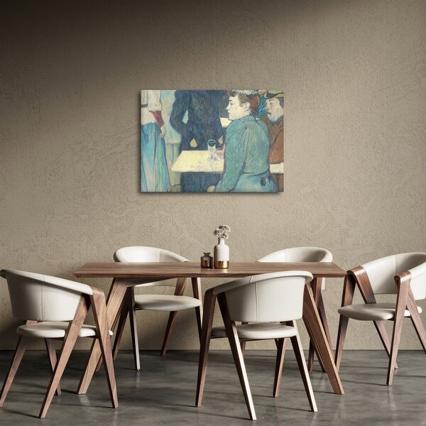 Slika - Henri de Toulouse-Lautrec, A Corner of the Moulin de la Galette, reprodukcije (70x50 cm)
