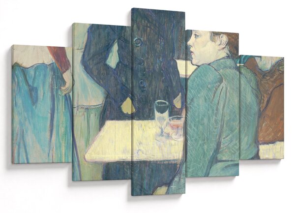 Slika - Henri de Toulouse-Lautrec, A Corner of the Moulin de la Galette, reprodukcije (150x105 cm)
