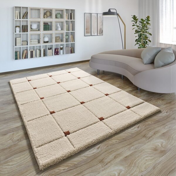 Ciglasti/krem tepih 160x230 cm Brenda – Universal