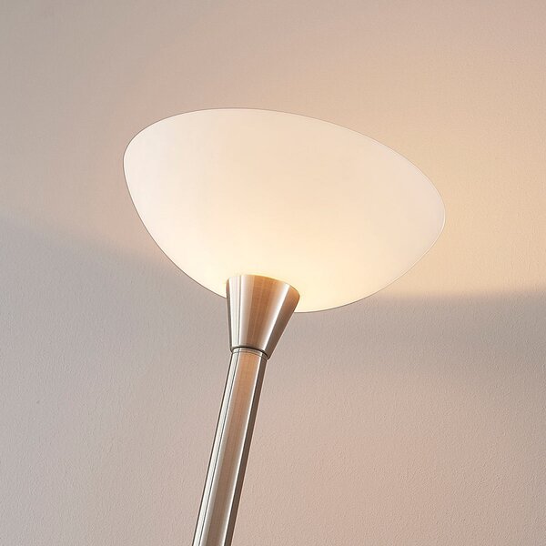 Podne Lampa Lindby, Ignacia, Metalik, Dnevna soba, Metal, Moderan