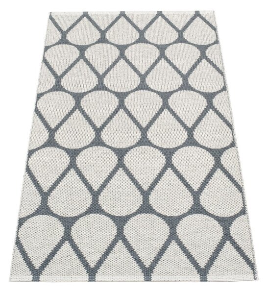 Tamno sivi unutarnji i vanjski tepih 70x140 cm Otis Granit – Pappelina