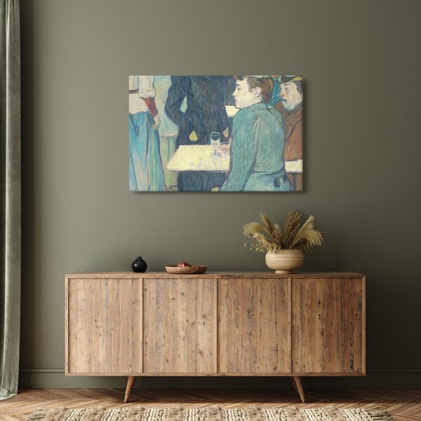 Slika - Henri de Toulouse-Lautrec, A Corner of the Moulin de la Galette, reprodukcije (90x60 cm)