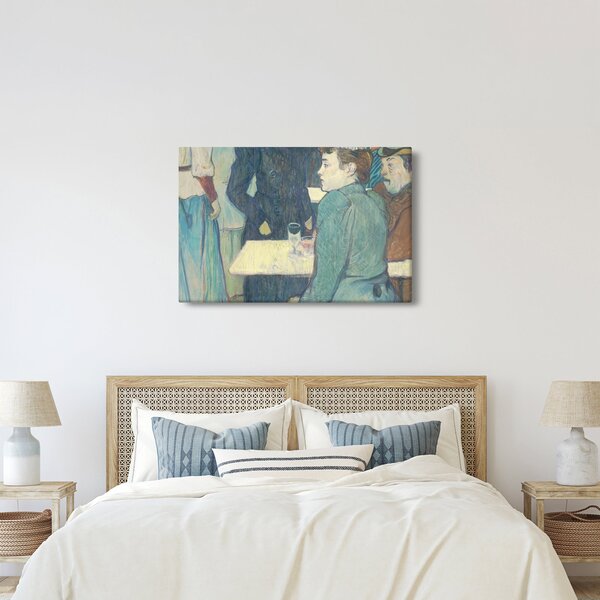 Slika - Henri de Toulouse-Lautrec, A Corner of the Moulin de la Galette, reprodukcije (90x60 cm)