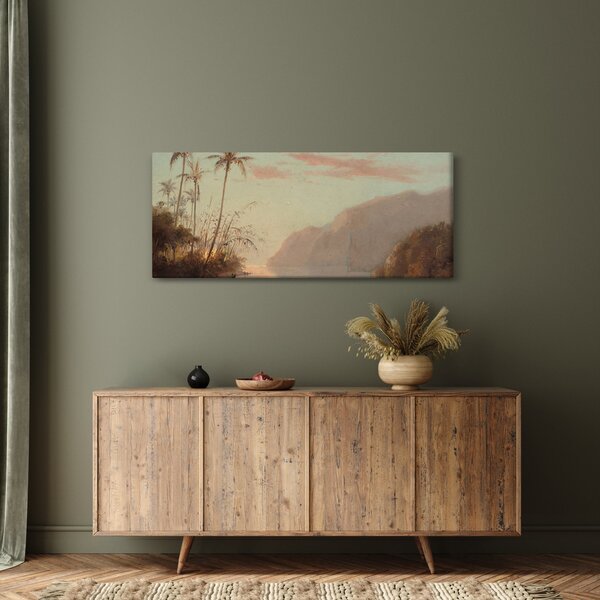 Slika - Camille Pissarro, A creek in st. Thomas (Virgin Islands), reprodukcije (120x50 cm)