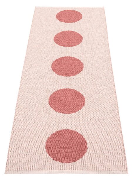 Svijetlo crvena unutarnja i vanjska staza 70x200 cm Vera Pop Blush – Pappelina