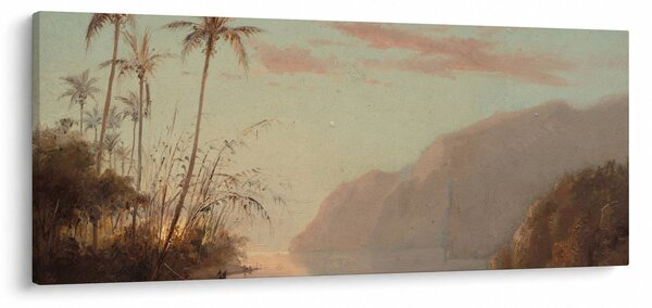 Slika - Camille Pissarro, A creek in st. Thomas (Virgin Islands), reprodukcije (120x50 cm)